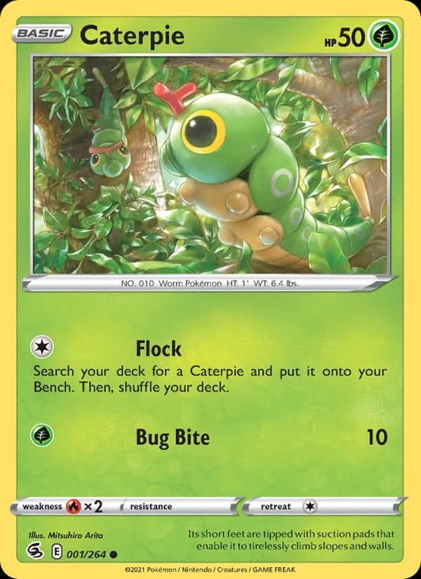 Caterpie 1/264, Fusion Strike