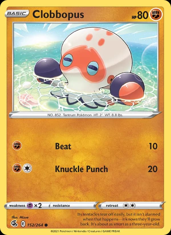 Clobbopus 152/264, Fusion Strike