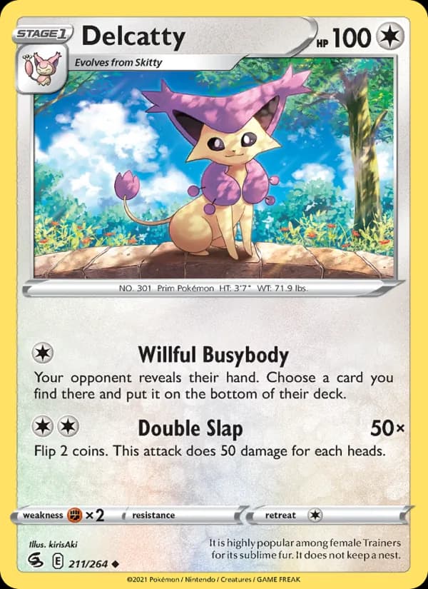 Delcatty 211/264, Fusion Strike