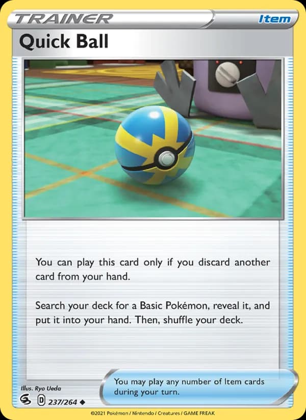 Quick Ball 237/264, Fusion Strike