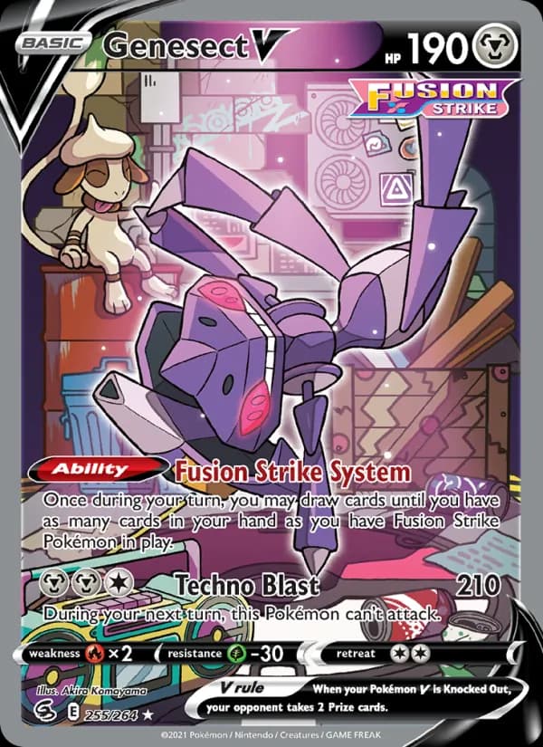 Genesect V 255/264, Fusion Strike