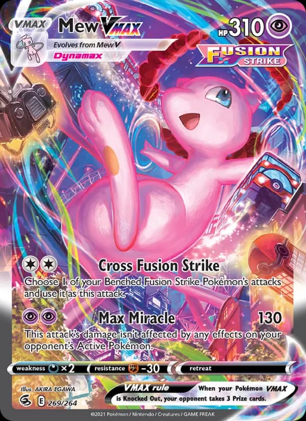 Mew VMAX 269/264, Fusion Strike