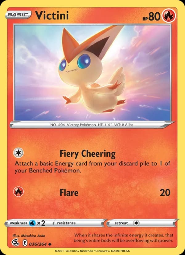 Victini 36/264, Fusion Strike