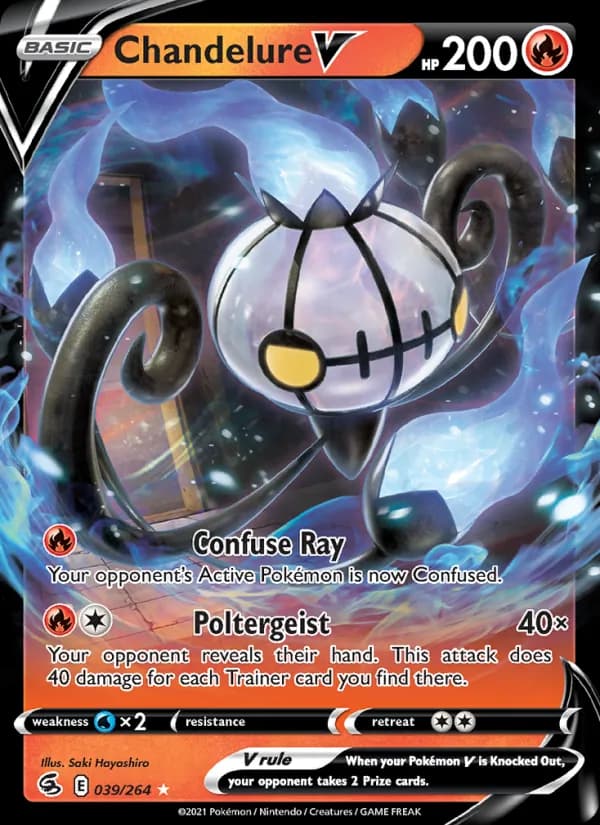 Chandelure V 39/264, Fusion Strike