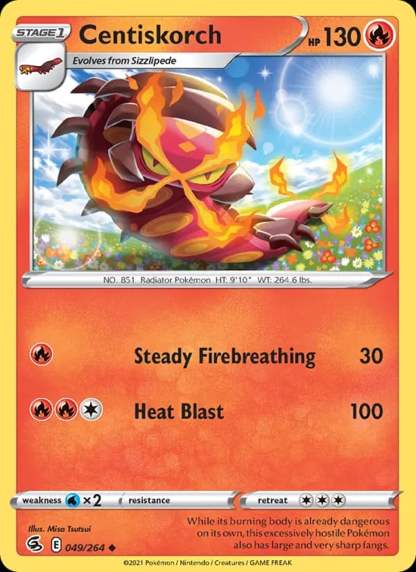 Centiskorch 49/264, Fusion Strike