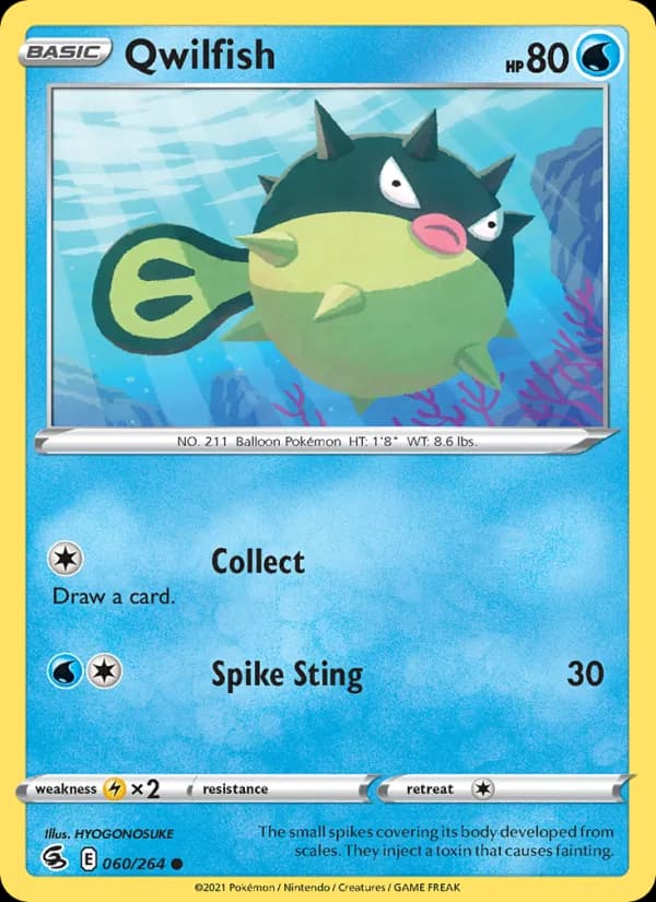 Qwilfish 60/264, Fusion Strike