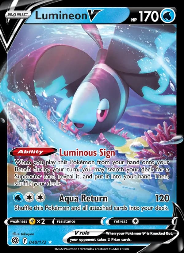 Lumineon V 040/172, Brilliant Stars