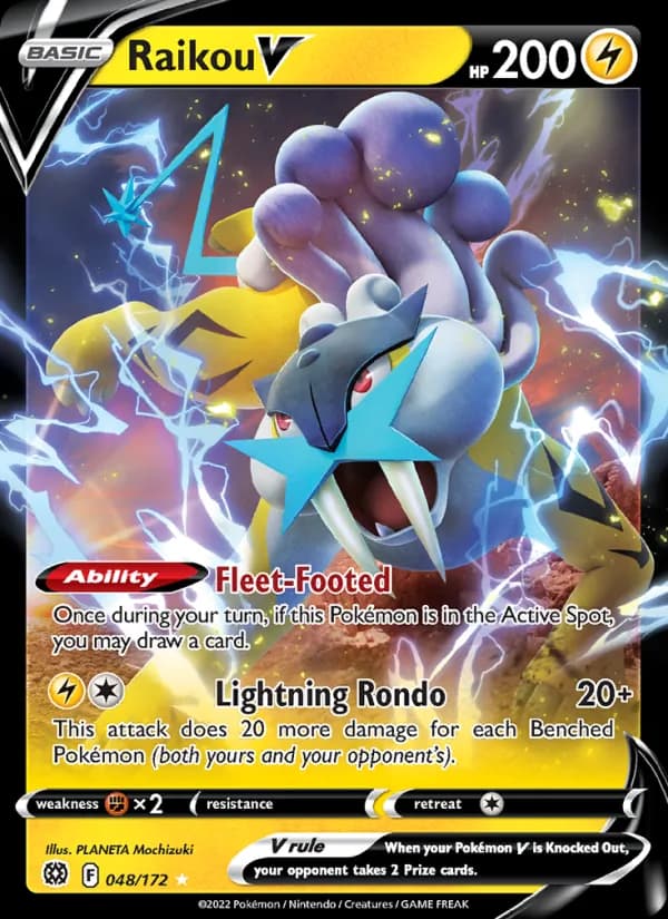 Raikou V 048/172, Brilliant Stars