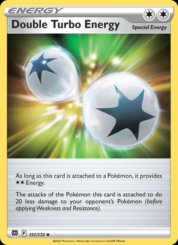 Double Turbo Energy 151/172, Brilliant Stars