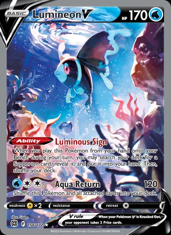 Lumineon V 156/172, Brilliant Stars