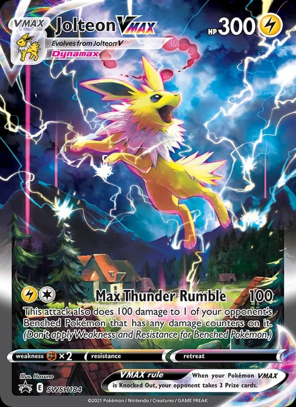 Jolteon VMAX SWSH184/307