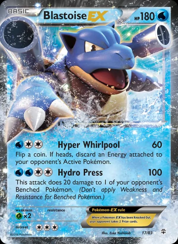 Blastoise EX 17/83, Generations