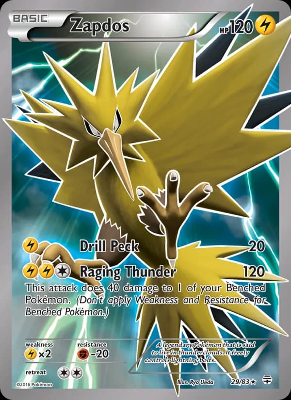 Zapdos 29/83, Generations