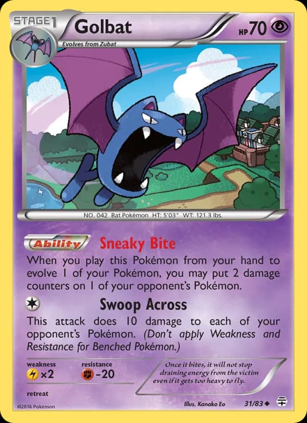 Golbat 31/83, Generations