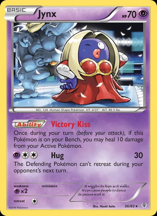 Jynx 36/83, Generations