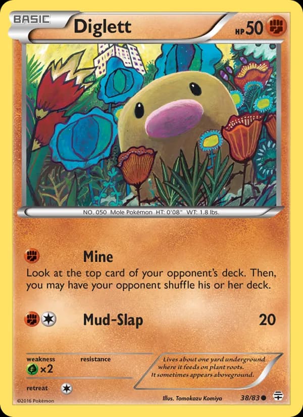 Diglett 38/83, Generations