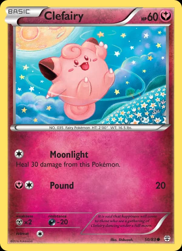 Clefairy 50/83, Generations