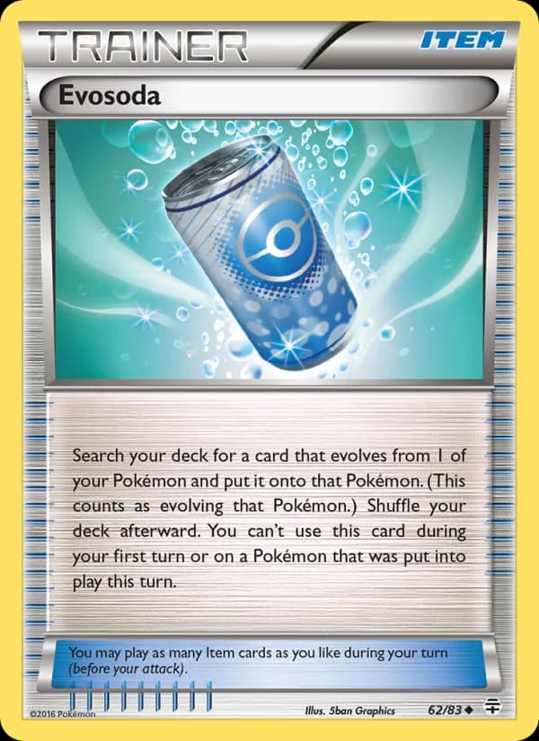 Evosoda 62/83, Generations