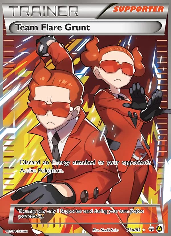 Team Flare Grunt 73a/83, Generations