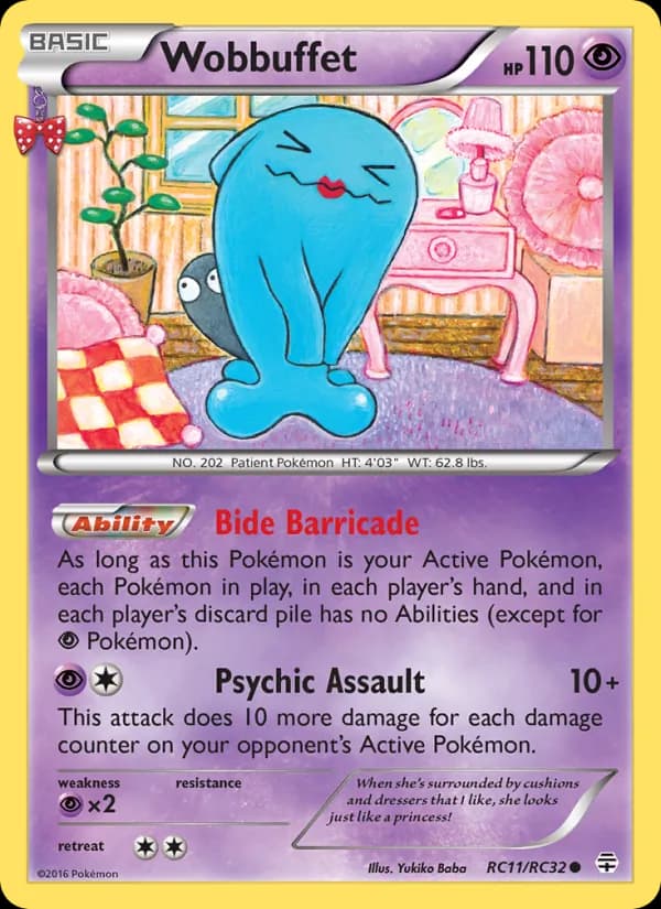 Wobbuffet RC11/83, Generations