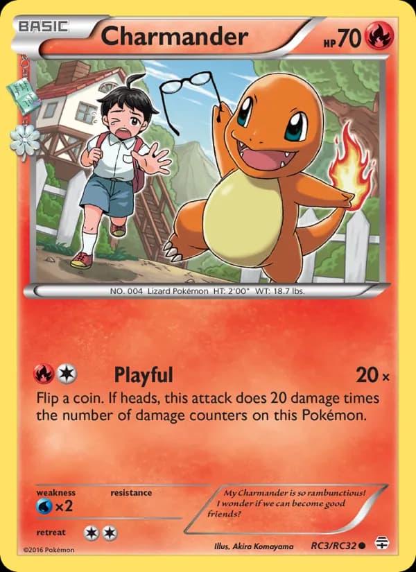 Charmander RC3/83, Generations