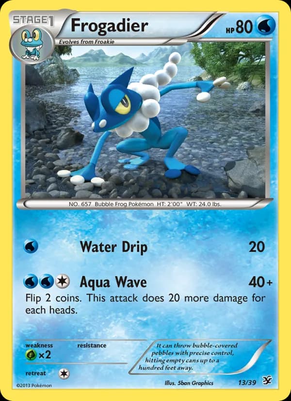 Frogadier 13/39, Kalos Starter Set