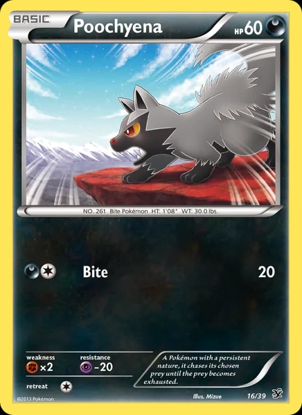 Poochyena 16/39, Kalos Starter Set