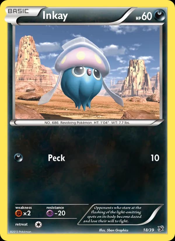 Inkay 18/39, Kalos Starter Set