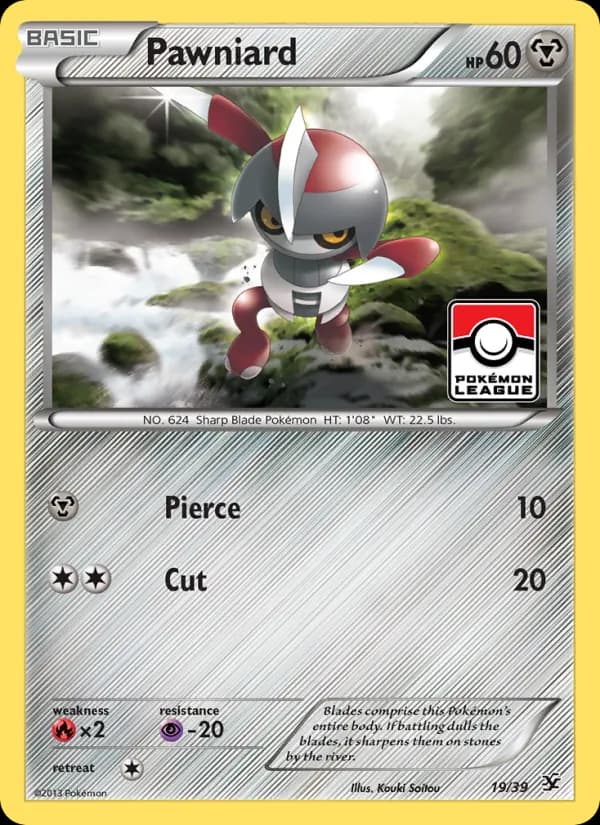 Pawniard 19/39, Kalos Starter Set