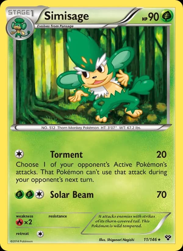 Simisage 11/146, XY