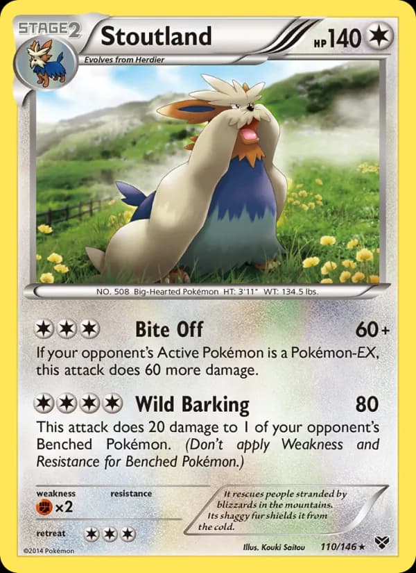 Stoutland 110/146, XY