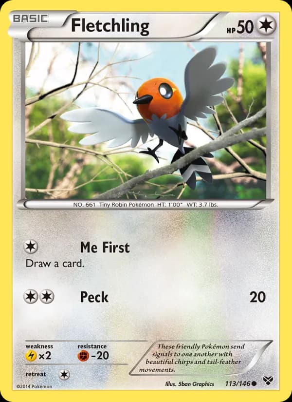 Fletchling 113/146, XY