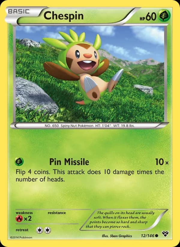 Chespin 12/146, XY