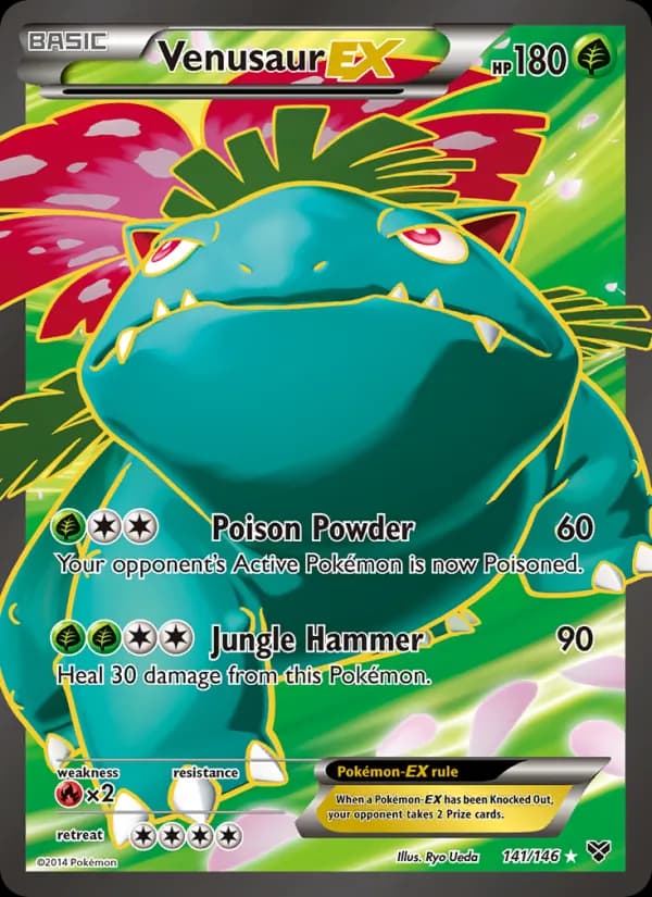 Venusaur EX 141/146, XY