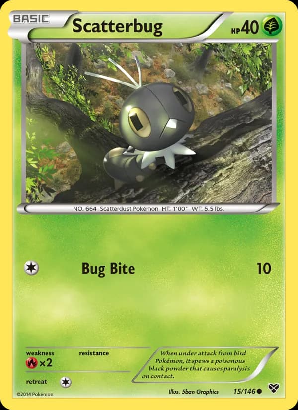 Scatterbug 15/146, XY