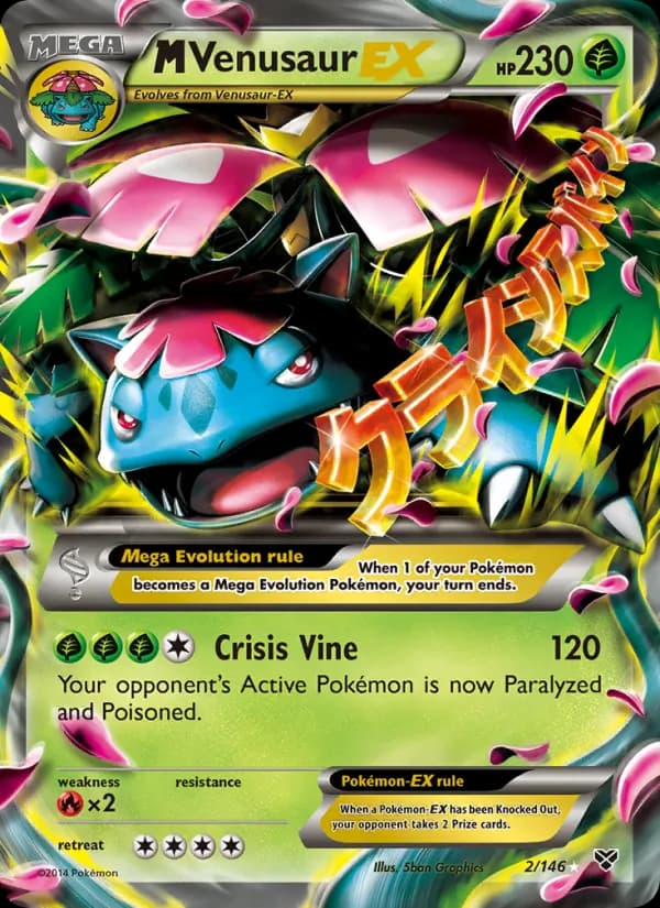 M Venusaur EX 2/146, XY