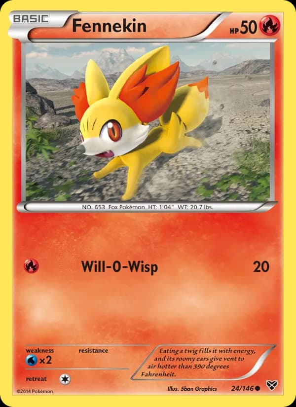 Fennekin 24/146, XY
