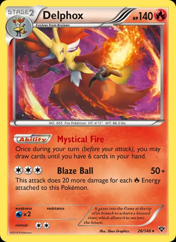Delphox 26/146, XY