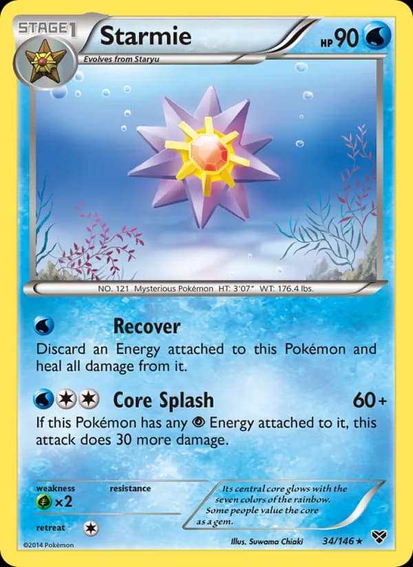 Starmie 34/146, XY