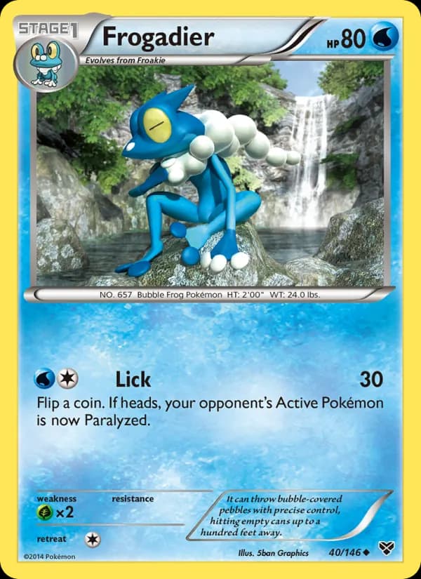 Frogadier 40/146, XY