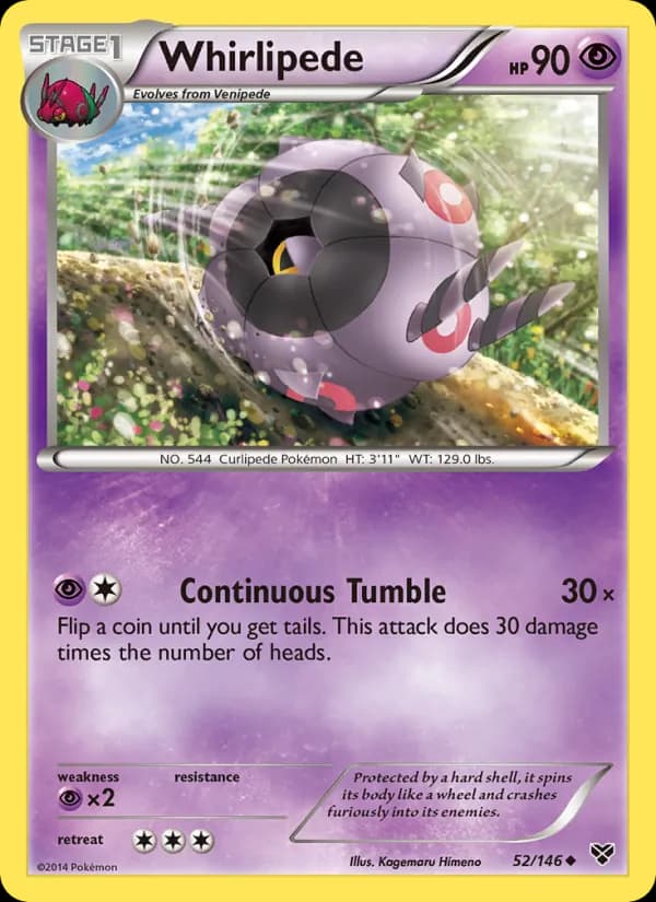Whirlipede 52/146, XY
