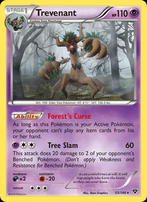 Trevenant 55/146, XY