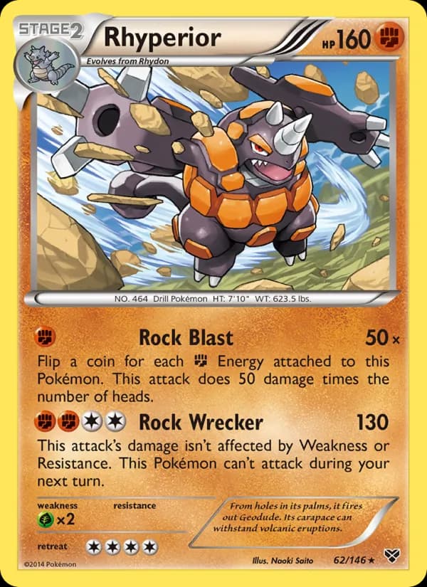 Rhyperior 62/146, XY
