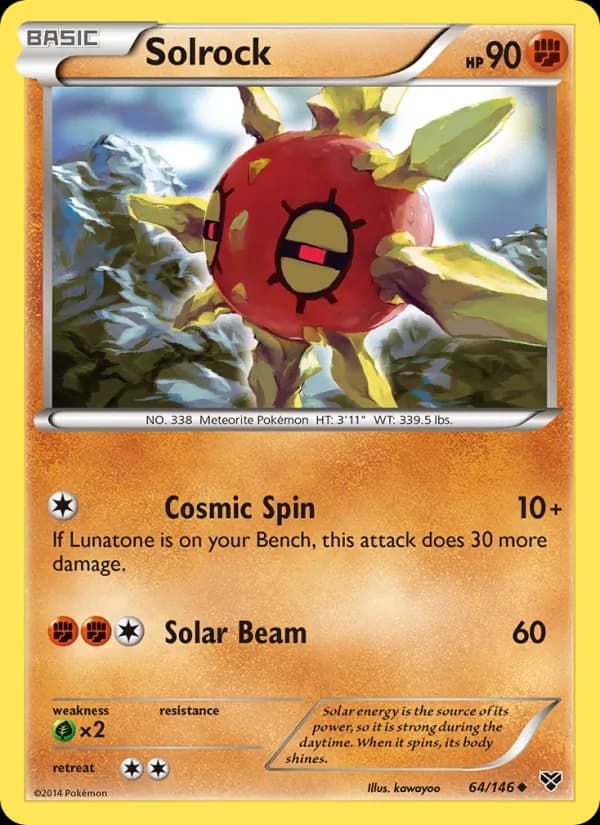 Solrock 64/146, XY