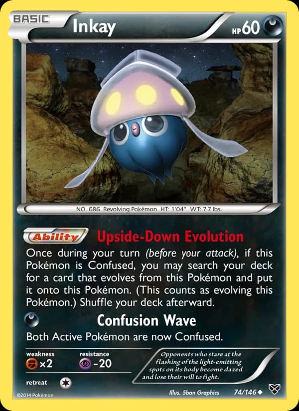 Inkay 74/146, XY