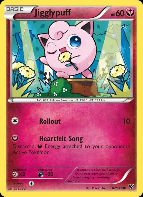 Jigglypuff 87/146, XY