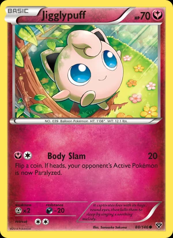Jigglypuff 88/146, XY