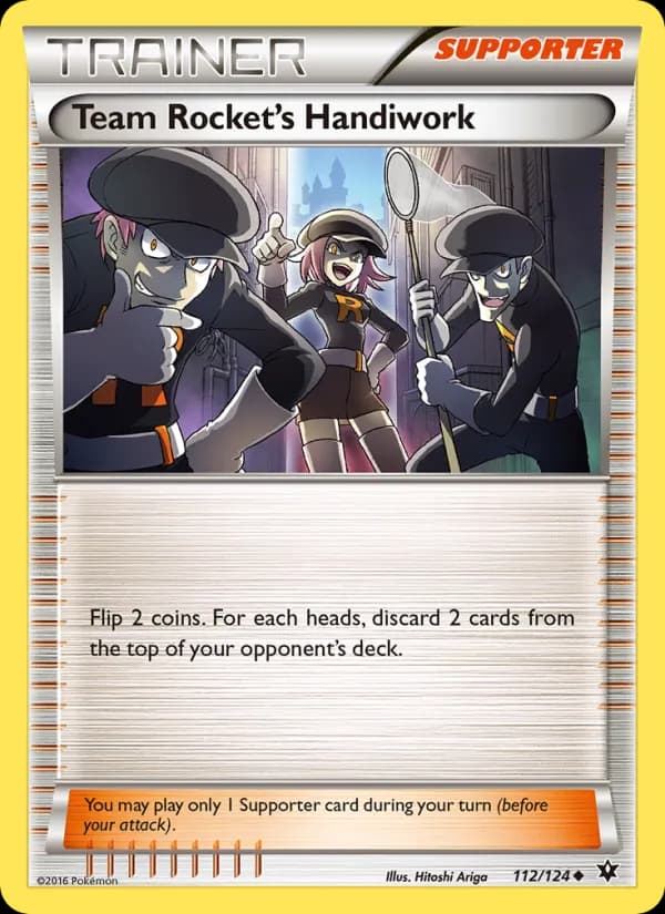 Team Rocket's Handiwork 112/124, Fates Collide