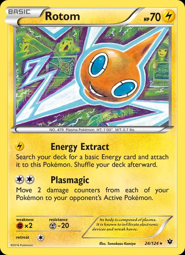 Rotom 24/124, Fates Collide