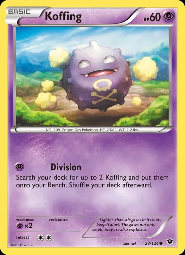 Koffing 27/124, Fates Collide